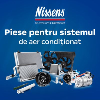 Piese de aer condiționat Nissens: confort și fiabilitate la fiecare kilometru